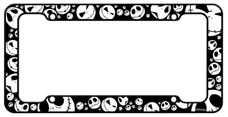 Chroma 6041 Nightmare Before Christmas Jack Plastic Frame - Image 3
