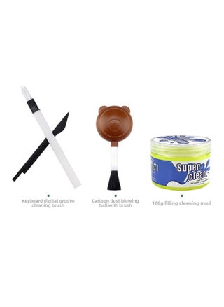 Mobile Phone Screen Cleaner Computer Liquid Wipe Screen Anti-fingerprint Cleaning Spray LCD Screen 2-in -1 Cleaning Set-Color:Keyboard Cleaning 3-piece Set - pzsku/ZDDA5DF3CA63B43CDDF7FZ/45/1746223793/2bef8468-a5f4-4834-950c-fcf927b4531b
