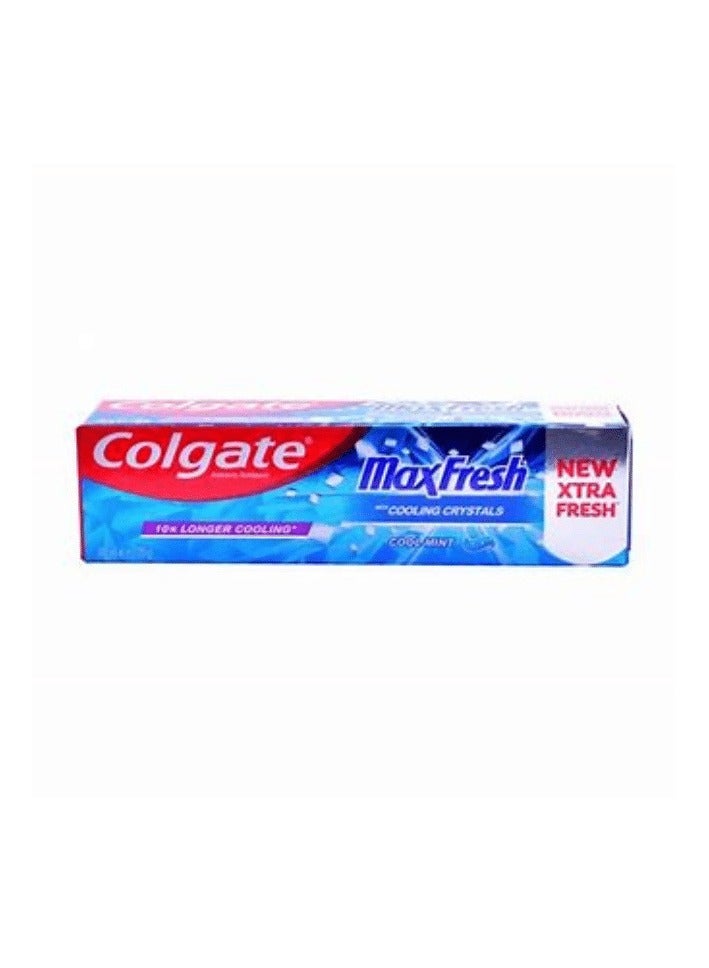 Colgate Max Fresh Cool Mint Blue Gel Toothpaste - Image 3