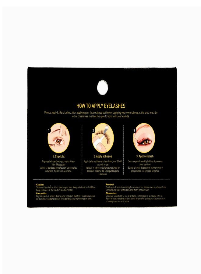 Laflare Silk Lashes 3D FAUX MINK Eyelashes, Light, Reusable, Handmade, Natural Looking, Professional Easy to Apply Eyelashes in a Knitted Style1-3 PACKS BUNDLE SPECIAL (3, SD05H) - Image 5