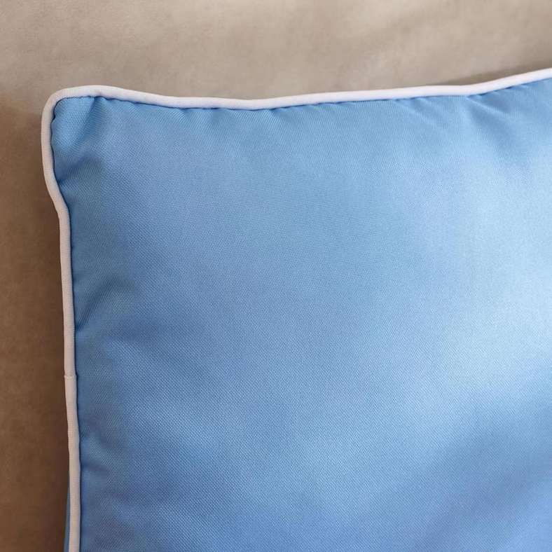 Pan Home Blue Outdoor Filled Cushion 50x35cm - Image 2