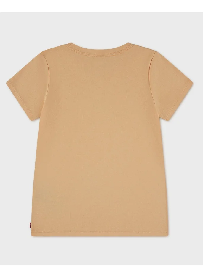 ليفايز Logo Daisy Embroidered Short Sleeves T-Shirt