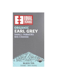 Equal Exchange Equal Exchange, Organic Earl Grey, Black Tea, 20 Tea Bags, 1.41 oz (40 g)  - Image 1