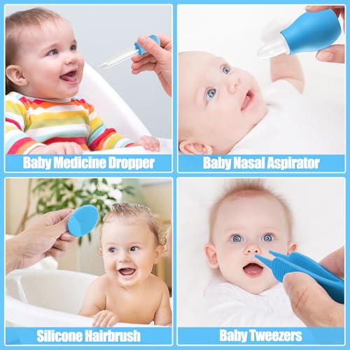 POPYJAN Baby Healthcare and Grooming Kit for Newborn Kids, 24PCS Upgraded Safety Baby Care Kit, Newborn Nursery Health Care Set, Baby Care Products - Image 5