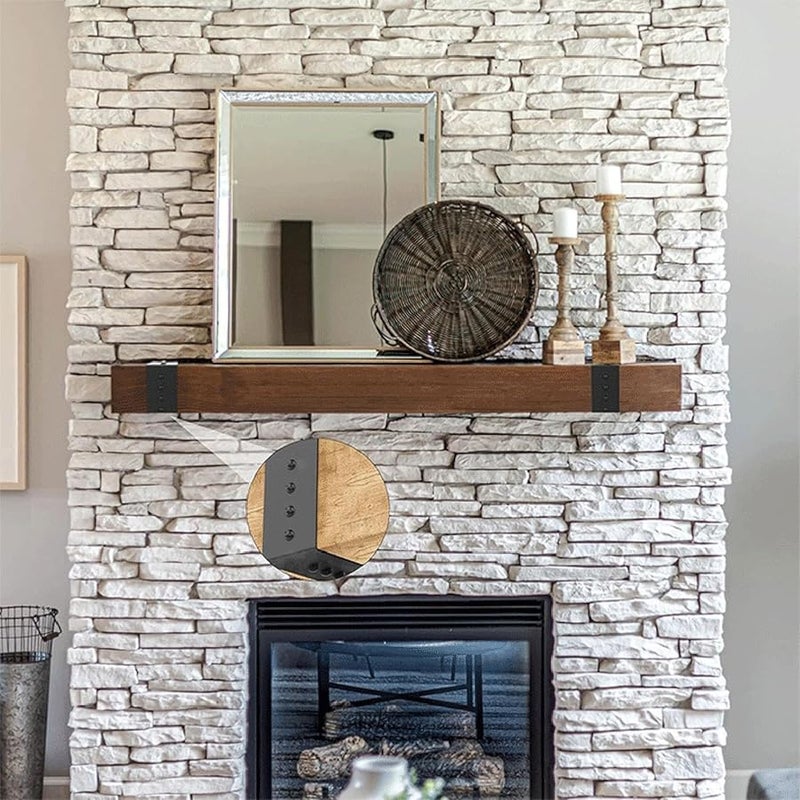 شريط إصلاح مرن لإخفاء فجوة عارضة الخشب، شريط لاصق، جلد PVC، مظهر معدني، لون S - Image 4