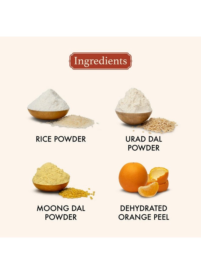 Old School Rituals Cinnamon & Oranges Cleansing Ubtan | Exfoliating Face Wash Powder | For Radiant & Clear Skin | 60g | Removes Dead Skin & Impurities | Infused with Natural Cinnamon & Orange Extracts - Image 5