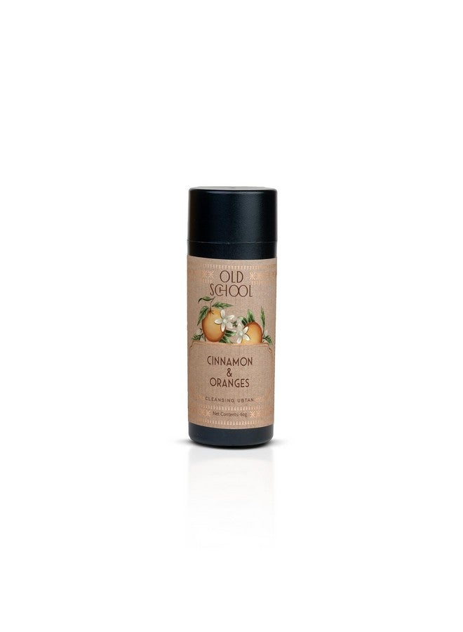 Old School Rituals Cinnamon & Oranges Cleansing Ubtan | Exfoliating Face Wash Powder | For Radiant & Clear Skin | 60g | Removes Dead Skin & Impurities | Infused with Natural Cinnamon & Orange Extracts - Image 1
