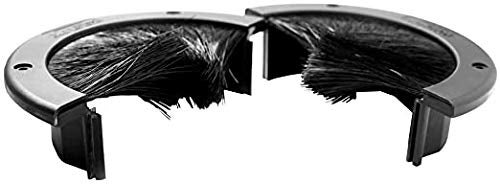 Access Floor Systems KoldLok 6" Round Brush Grommet, Large Split Grommet with Brush, Raised Floor Airflow Management 1 Pack - Image 3