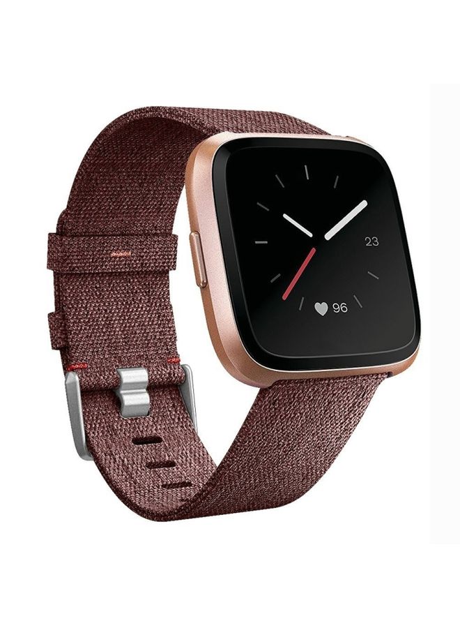 Replacement Strap For Huami 1 / Huami 2 / Ticwatch 1 / Ticwatch Pro / Samsung Galaxy Watch 46mm / S3 / Huawei Watch 2 Pro / GT / Honor Magic Nylon Canvas Watch Band Brown