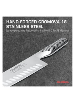 GLOBAL Classic Fluted Santoku Knife  - Image 3