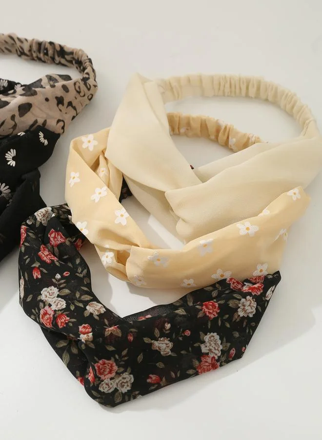 Take Two Take Two Set of 6 - Twisted Detail Headband