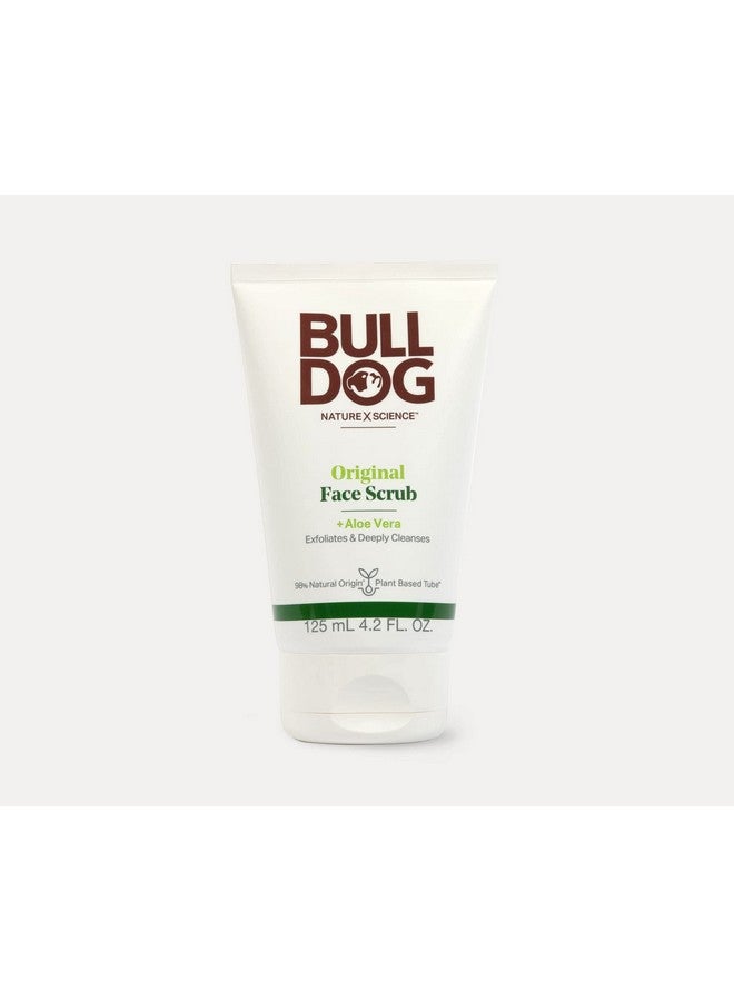 BULLDOG Mens Skincare And Grooming Original Face Scrub 4.2 Fluid Ounce - Image 1