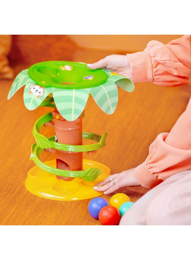 Bright Starts - Tropical Twirl Ball Play Toy, 4 Play Modes, Lights & Sounds, Adjustable Height, Ages 6 months + - Image 5