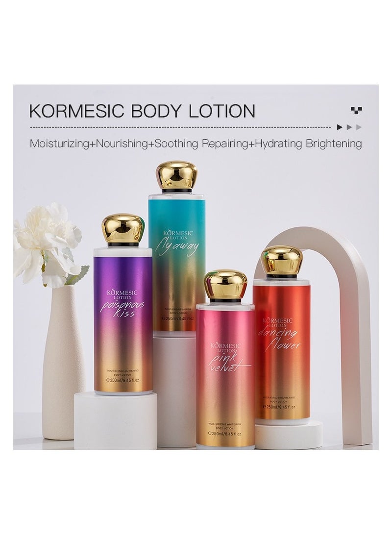Kormesic لوشن الجسم المخملي الوردي 250 مل - فاخر وناعم - Image 4