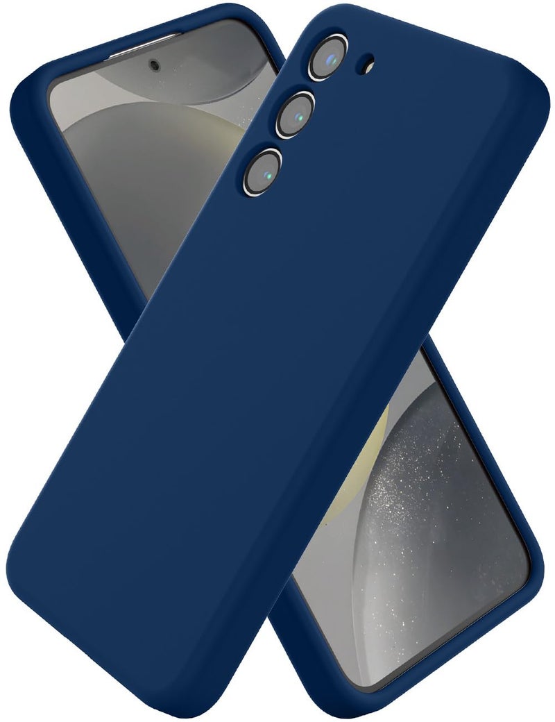 CUZMIGO for Samsung Galaxy S23 Plus Case, Soft Liquid Silicone Phone Cover with Color Variety, Slim Fit Shockproof Camera Protection Thin Cute Cases for Women and Girl, Navy Blue, 6.6“ - Image 1