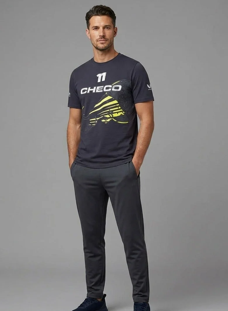 Red Bull Red Bull Racing Sergio "Checo" Perez Logo Graphic T-Shirt