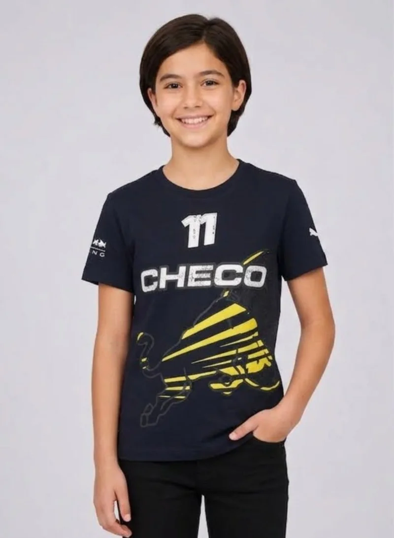 Red Bull Red Bull Racing Sergio "Checo" Perez Logo Graphic T-Shirt