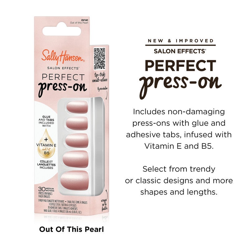 Sally Hansen أظافر سالي هانسن سالون إيفيكتس المثالية القابلة للتطبيق - 141 - خارج هذه اللؤلؤة - Image 2