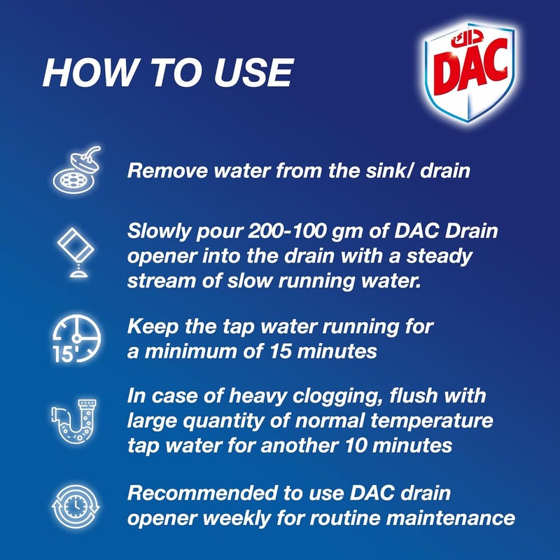 DAC Drain Opener 500Gm - Image 3