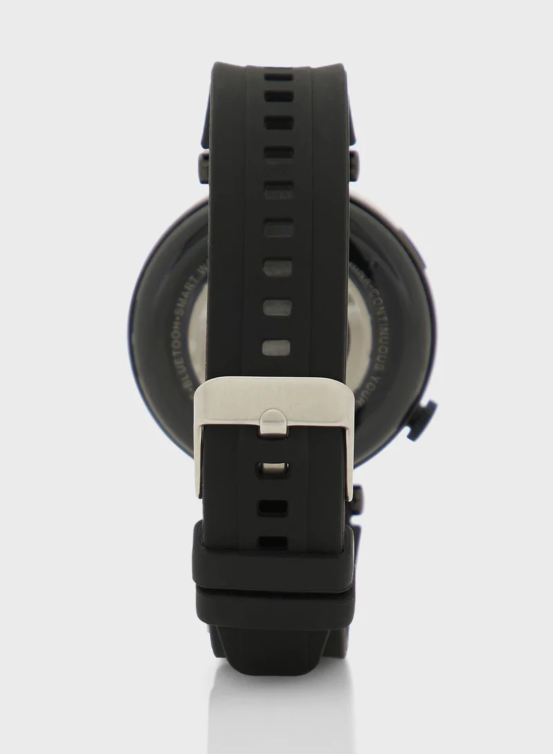 Ginger Amoled Smart Watch With Bluetooth Call, Heart Rate, Blood Pressure And Blood Oxygen Monitoring