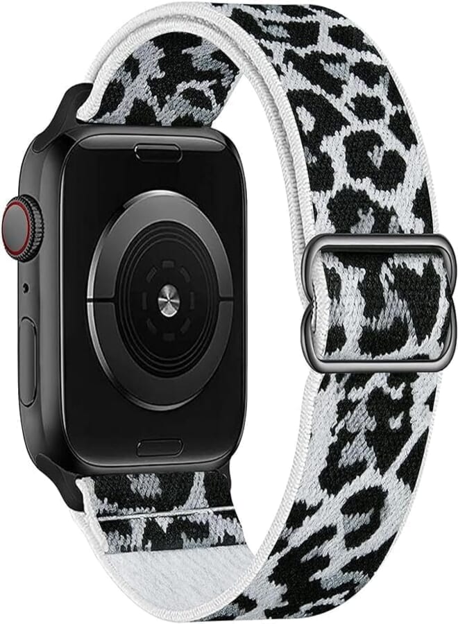 Next Store Watch Band 42mm/44mm/45mm/49mm, Nylon Single Loop Stretchy Grain Design Compatible with iWatch 1/2/3/4/5/6/7/8/9/SE/Ultra/Ultra2.