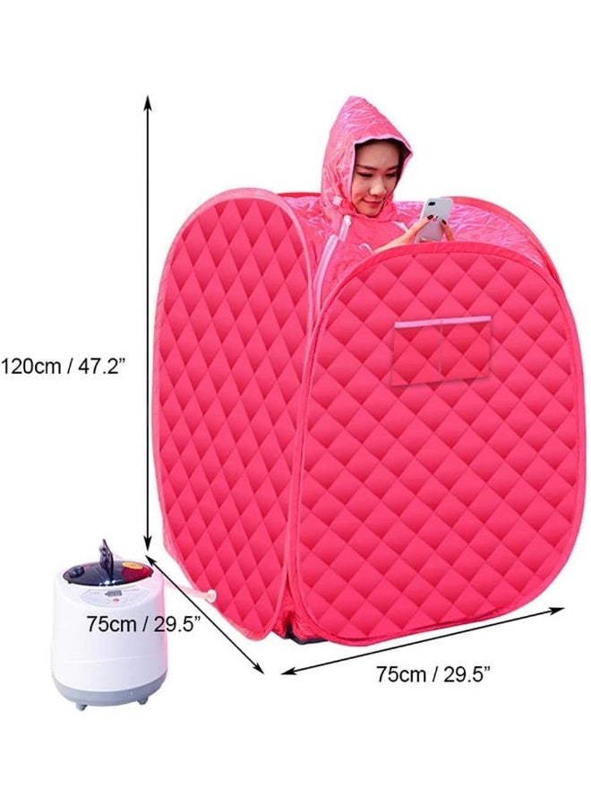 Generic Steam Sauna Room Sauna Bag Tent With Aromatherapy Spa Herbs Box - Image 2