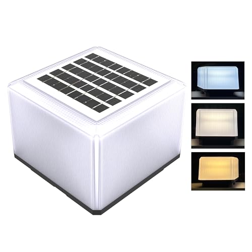 Homehop Solar Light for Garden Waterproof 114 LED Compound Wall Lamp for Home, Garden, Patio, Yard Automatic with Three Color Modes (3.2V/4000mah/ABS/18W) - Image 1