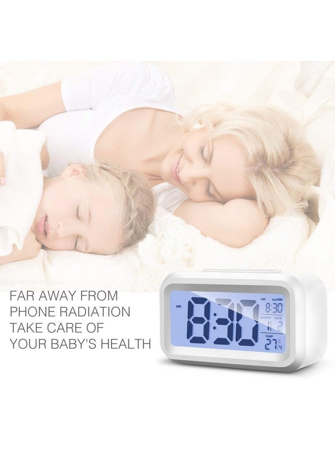 Ajanta Quartz Plastic Digital Alarm and Table clock, (13 x 8 x 4 cm, Blue ODC 210) - Image 5