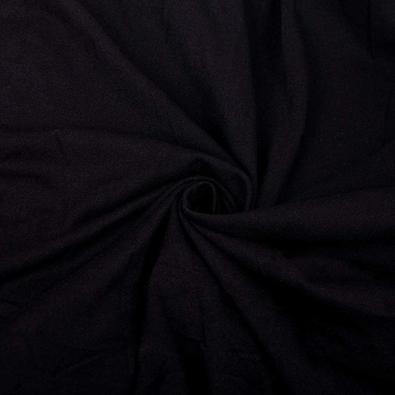 Deisy Dee Computer Office Chair Covers for Stretch Rotating Mid Back Chair Slipcovers Cover ONLY Chair Covers C162 (Black) - Image 5