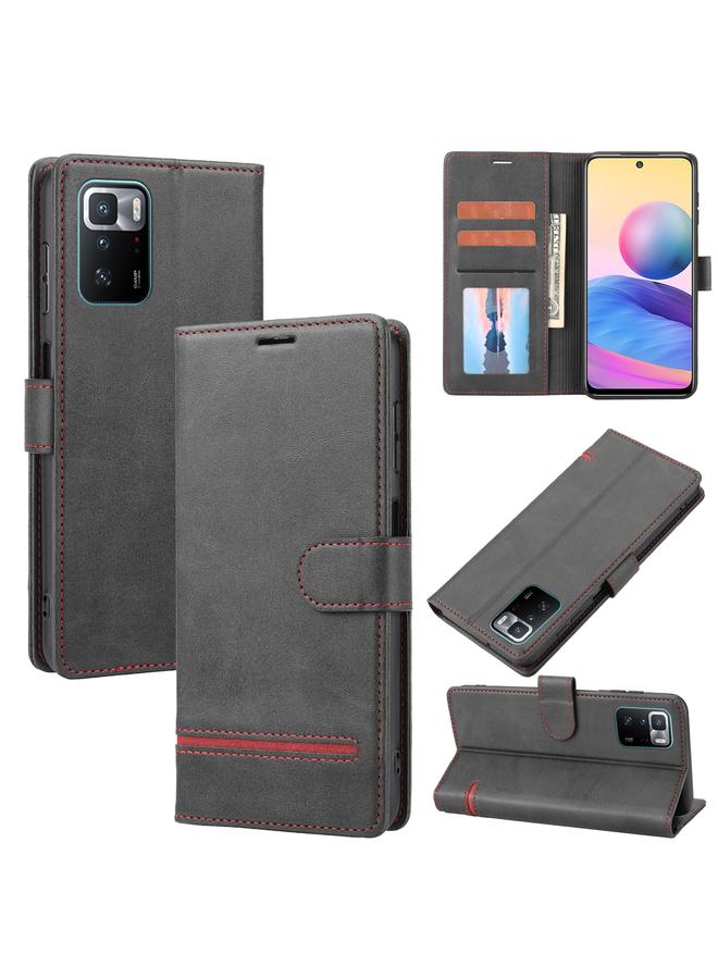 erorex Case For Xiaomi Poco X3 GT/Redmi Note 10 Pro 5G CN Classic Wallet Flip Leather Phone Case - Image 1