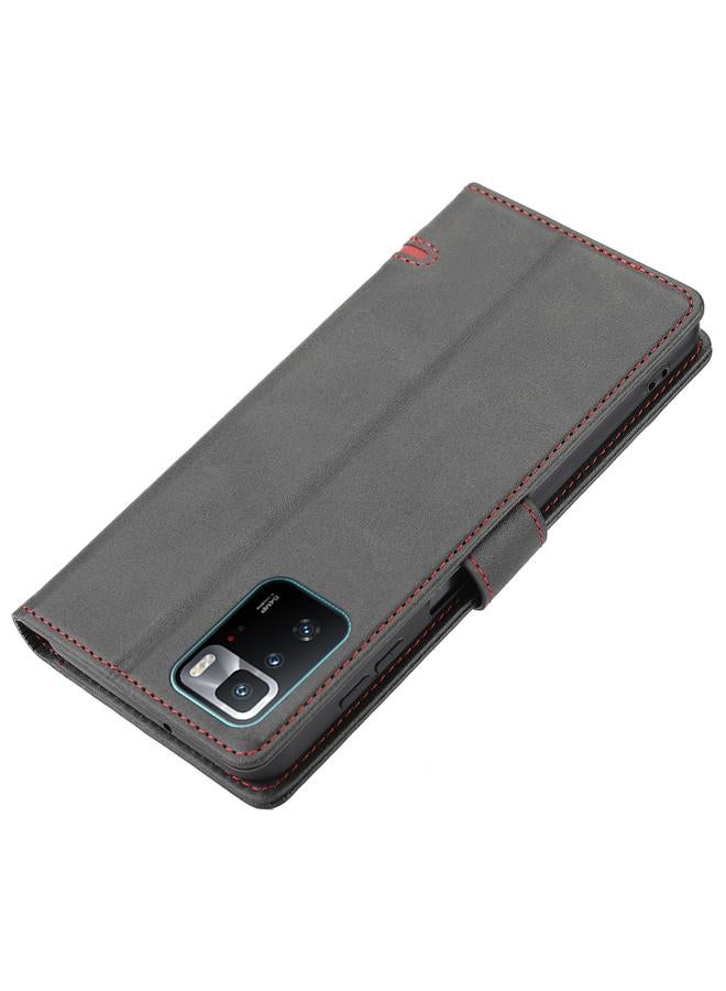 erorex Case For Xiaomi Poco X3 GT/Redmi Note 10 Pro 5G CN Classic Wallet Flip Leather Phone Case - Image 4