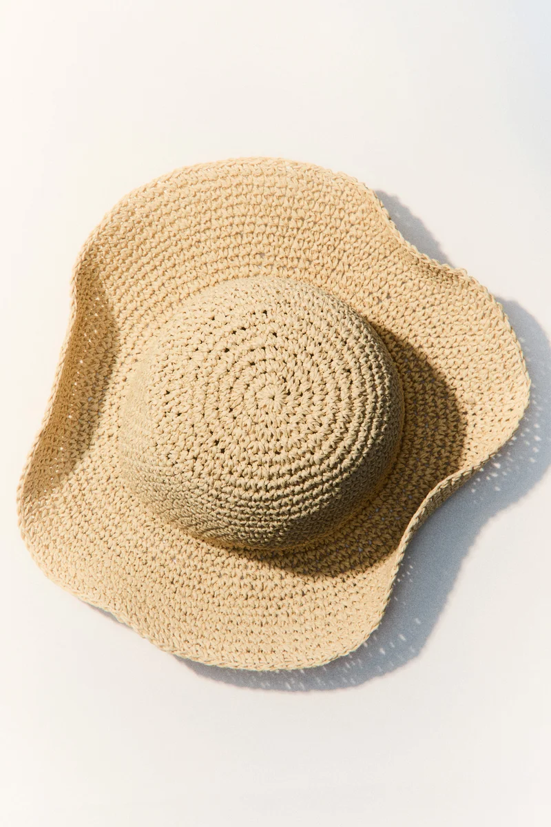 Handmade straw hat