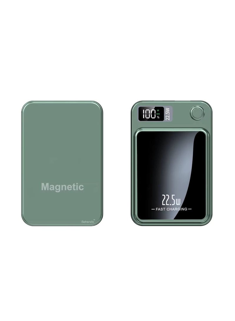 gnexu magnetic wireless fast charging power bank - 10000mah - pd20w - Image 1