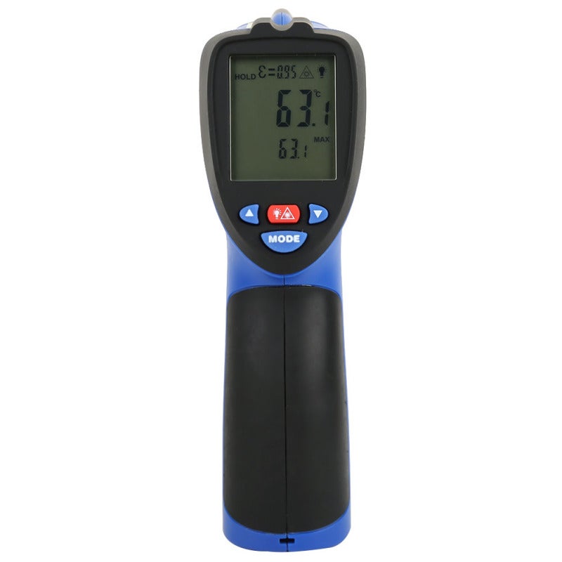 Handheld Laser Thermometer - High Accuracy Infrared Temperature Measurement With -50 To 2250°C Range, Laser Targeting, Auto Data Save, Backlight Display for Industrial Use - Image 4