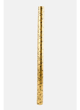 Bolis Floral Pattern Gift Wrapping Paper 70 x 200 cm, Gold  - Image 2