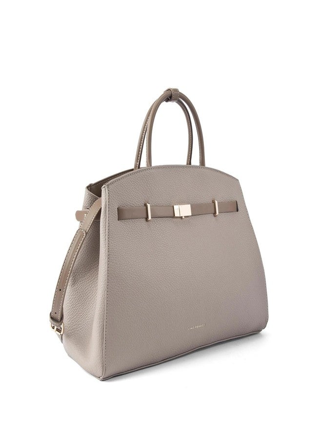 Lino Perros Monroe Clara Beige Satchel - Image 2