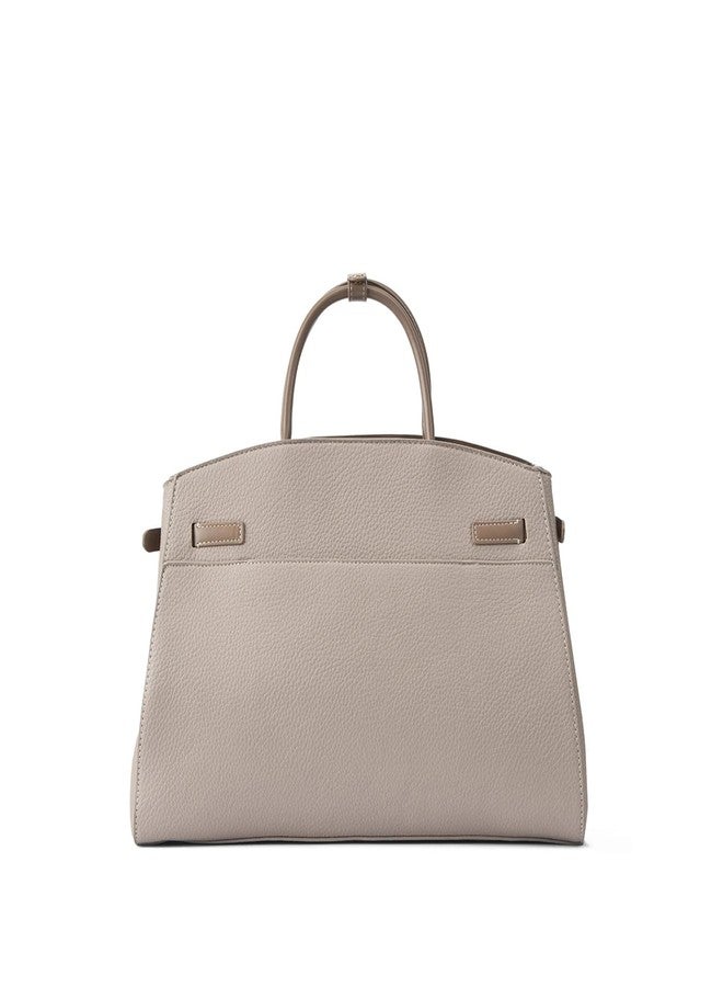 Lino Perros Monroe Clara Beige Satchel - Image 4