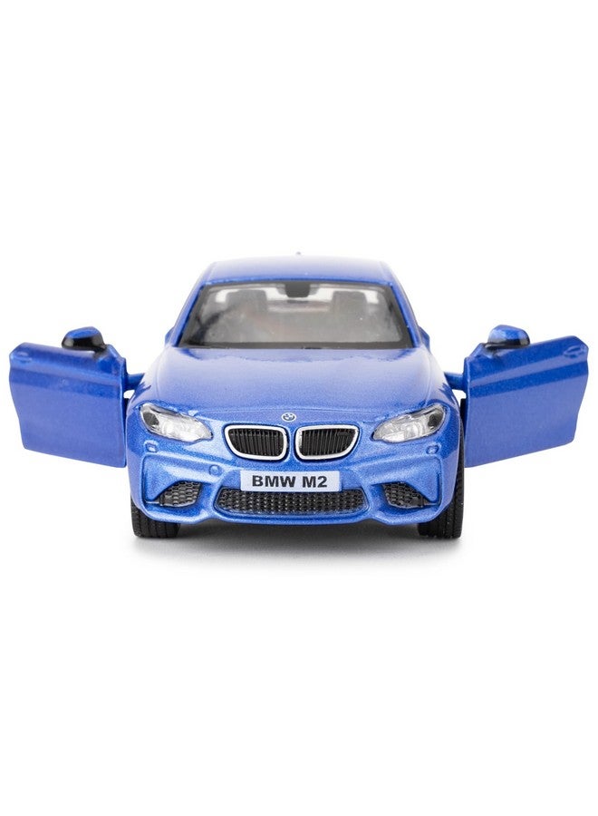RMZ City 1:36 Bmw M2 Toy Car, Diecast Pull Back Model Car, Collection Kids Toy For Aged 3 And Up, Gift Blue - Image 5