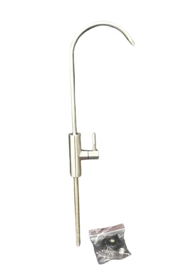 Wellon Stainless Steel RO Faucet Tap | Imported Undersink Long Thread | Chrome Finish Drinking Water Filter Tap for All RO & UV Water Purifiers, Kitchen Sink Installation - Image 2