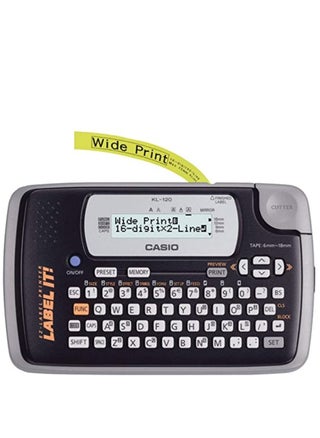 CASIO KL120 LABEL IT Label Printer - pzsku/ZDDA8C7D6FBF0E30EFE8DZ/45/_/1652883474/7460c2ba-67c1-4e47-a0c1-53a75dba7402