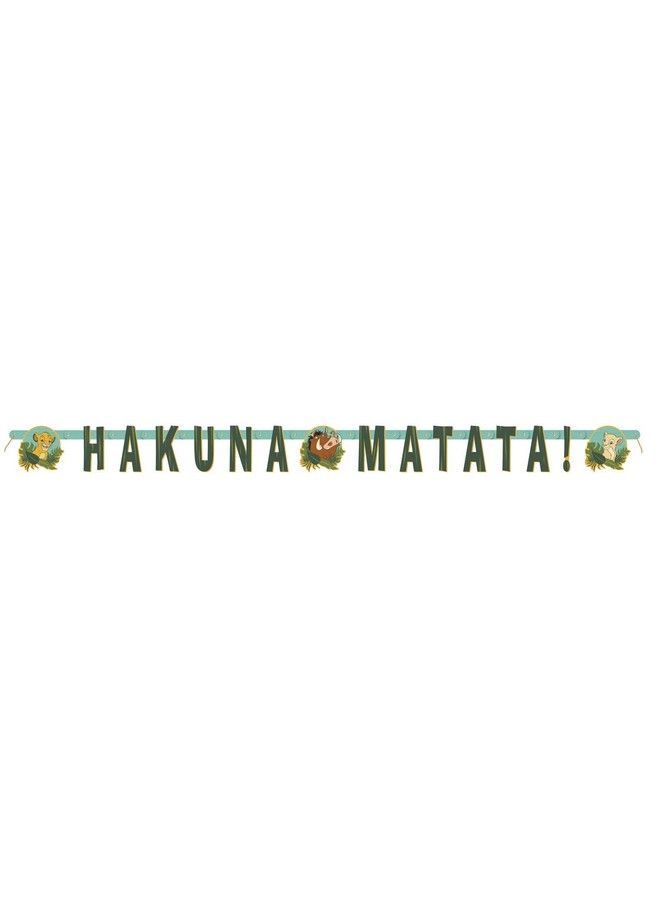 Unique Lion King Hakuna Matata Jointed Banner ; 5.63 Ft ; 1 Pc - Image 3