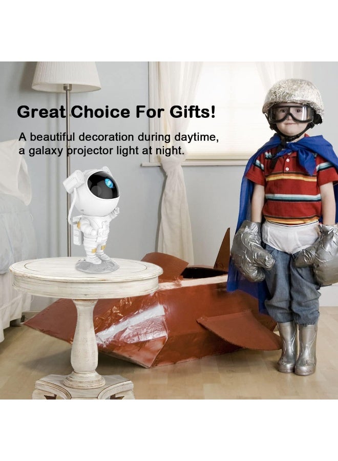 ARGT مشروع نجوم المجرة رائد الفضاء | ضوء نيبولا ليلي دوار 360° مع جهاز تحكم عن بعد | مصباح سقف سماء لغرفة النوم والديكور - Image 4