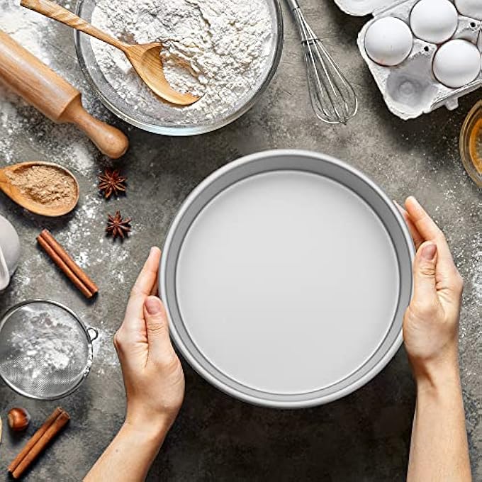 Last Confection 12 X 3 Aluminum Round Cake Pan  Professional Bakeware - Image 2