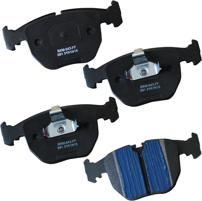 Bendix Premium SBM681 Semi-Metallic Front Brake Pads for BMW 530i 2003-2001, 540i 2003-1997, 740i 1995, 740i 2001-1997, 740iL 2001-1995, M5 2003-1999, X5 2006-2000 - Image 1