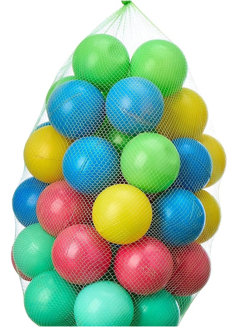 NoNo 50 Pcs Colorful Soft Plastic Ocean Fun Ball Balls Baby Kids Tent Swim Pit Toys Game Gift 8cm  - Image 1