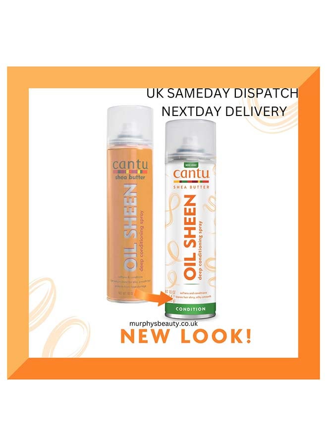Cantu Shea Butter Oil Sheen Deep Conditioner Spray Orange 382ml - Image 2
