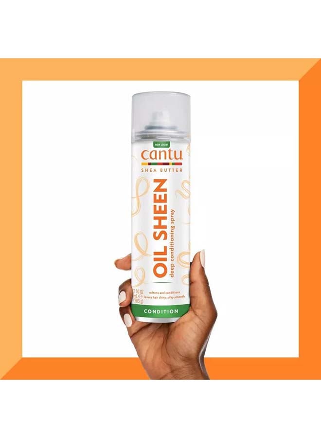 Cantu Shea Butter Oil Sheen Deep Conditioner Spray Orange 382ml - Image 3