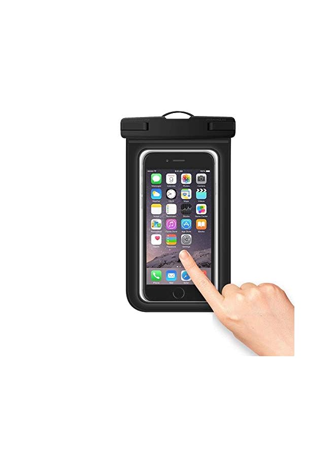 wafi Waterproof Case Underwarer Cover Phone Pouch Dry Bag Compatible Up To 6.5 Inch Protective Pouch For Pools Beach Kayaking Travel Or Bath - Image 2