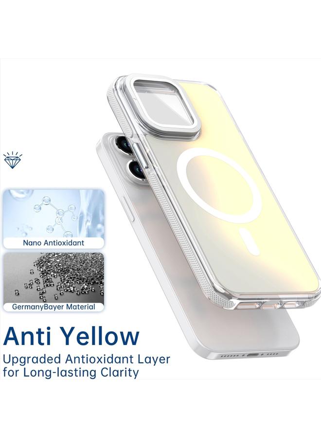 زبون جراب لهاتف iPhone 11 Pro Max MagSafe مع غشاء عدسة متدرج اللون مع حامل قابل للطي للعدسات - Image 4