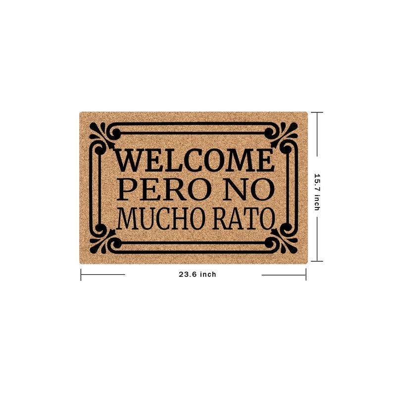 سجادة الباب، ديكور المنزل، سجادة الترحيب، سجادة خارجية، ديكور الخريف، ديكور الكريسماس، سجادة أرضية (40 × 60 سم) - Image 5